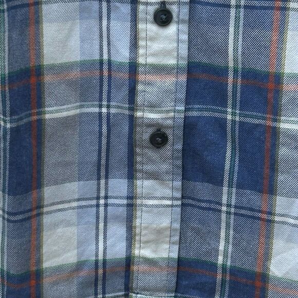 NEW Weatherproof Brand Men's Plaid Blue White Button Up Shirt - Size Small - Picture 5 of 11